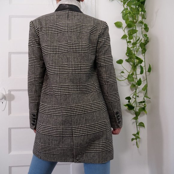 Minimalist gingham suit coat - Picture 12 of 12
